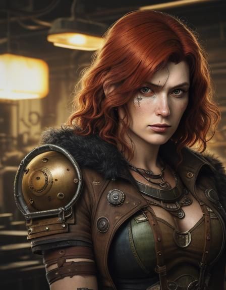 Barbarian Red sonya. art of pencil by: Fted gambino. The art...