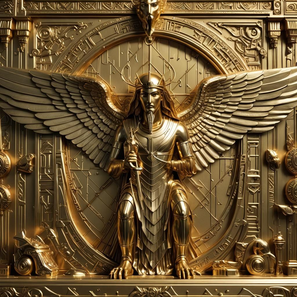 Ancient Sci-Fi Masterpiece: Golden Ark of the Covenant