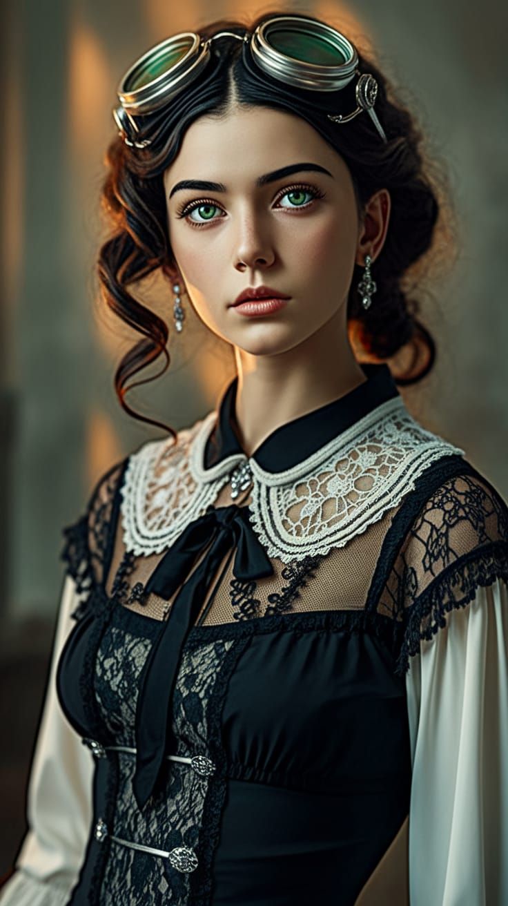 Steampunk Chic Belle Époque Beauty