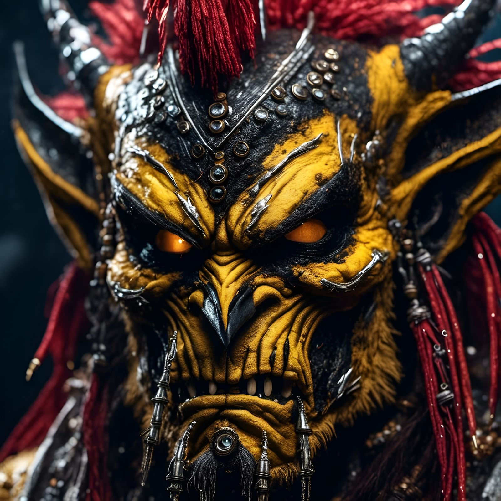 Photorealistic Voodoo Minion Wolverine Portrait