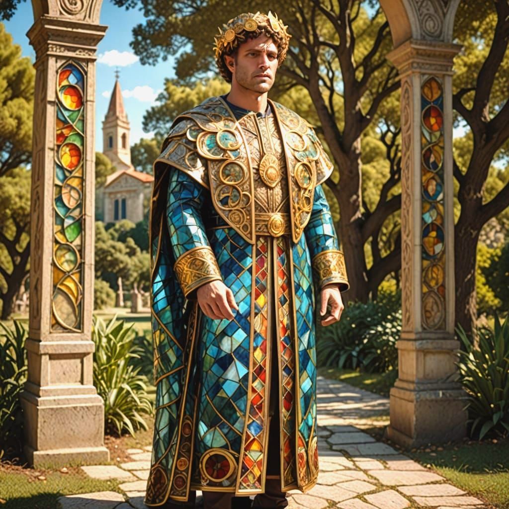 Heroic Golden Fleece in Stained Glass Splendor