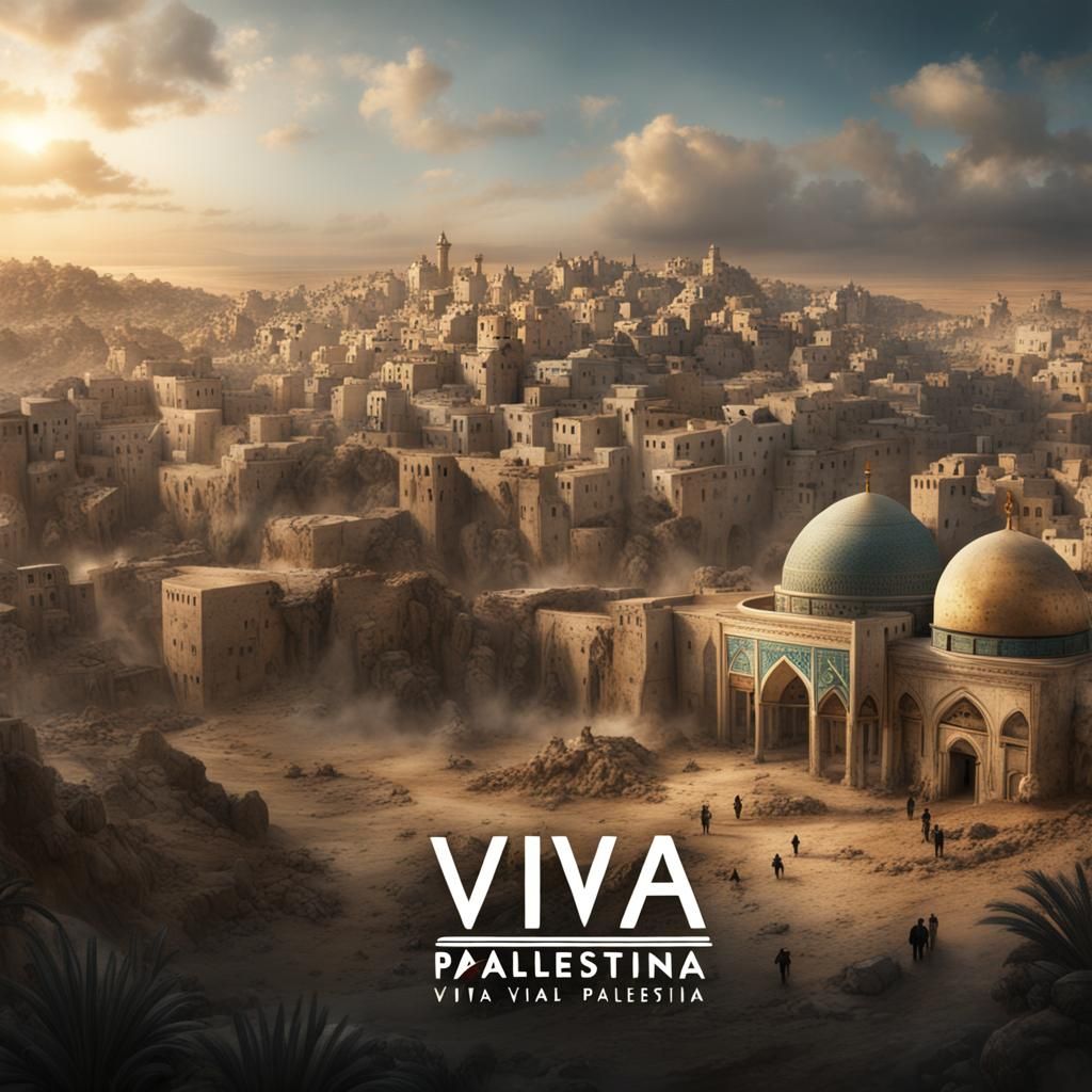 Viva Palestina: Fantasy Movie Poster Art