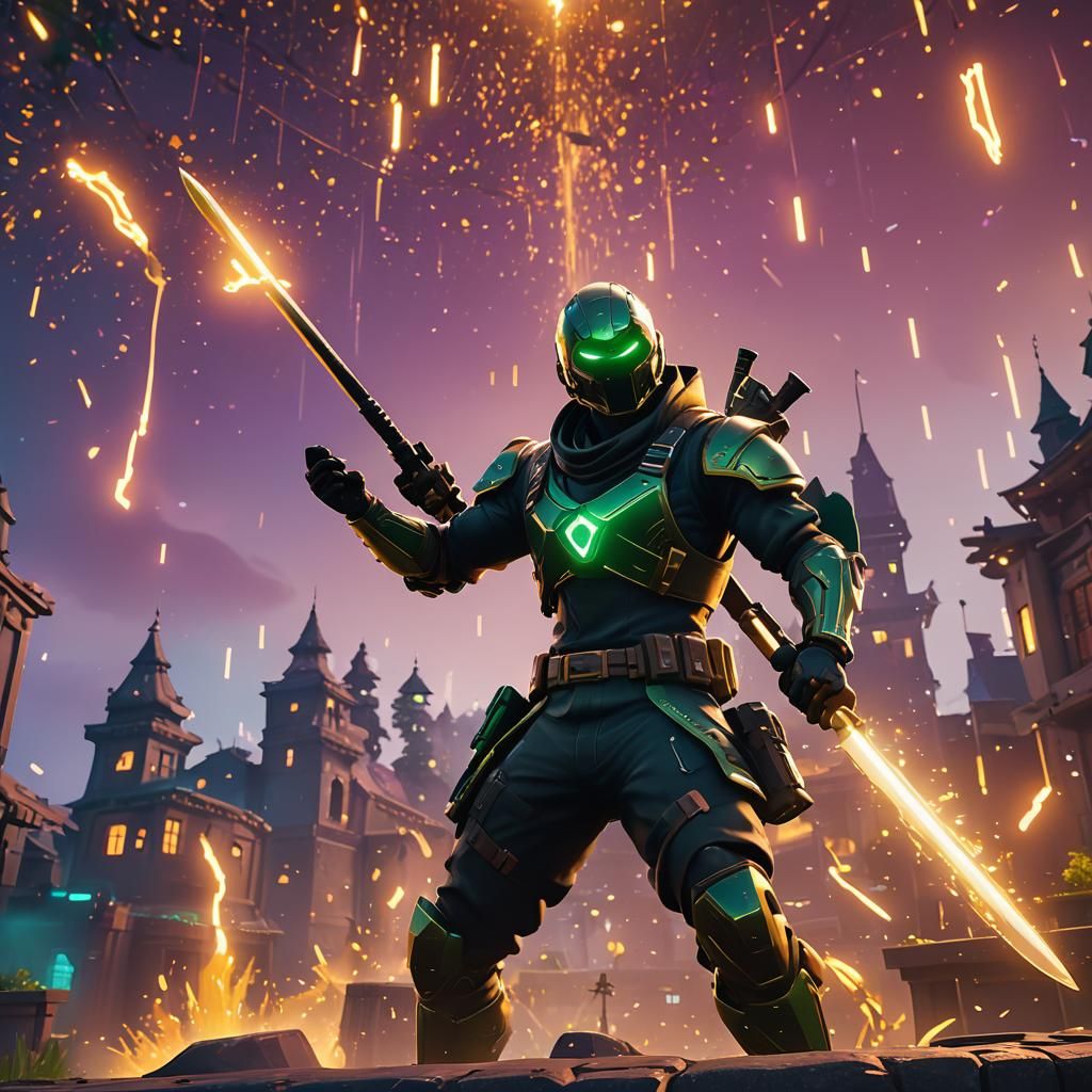 Fortnite Corner: Scar Killing Another in Unreal Engine