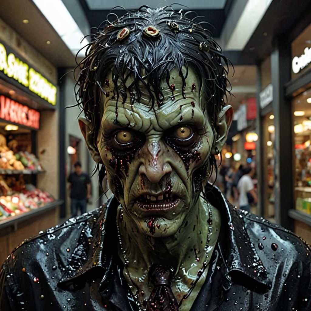 The zombie meaning of existence
In the depths of his mind at mall