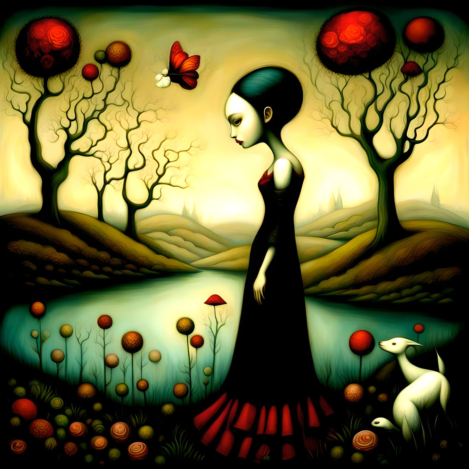 Landscape By benjamin lacombe