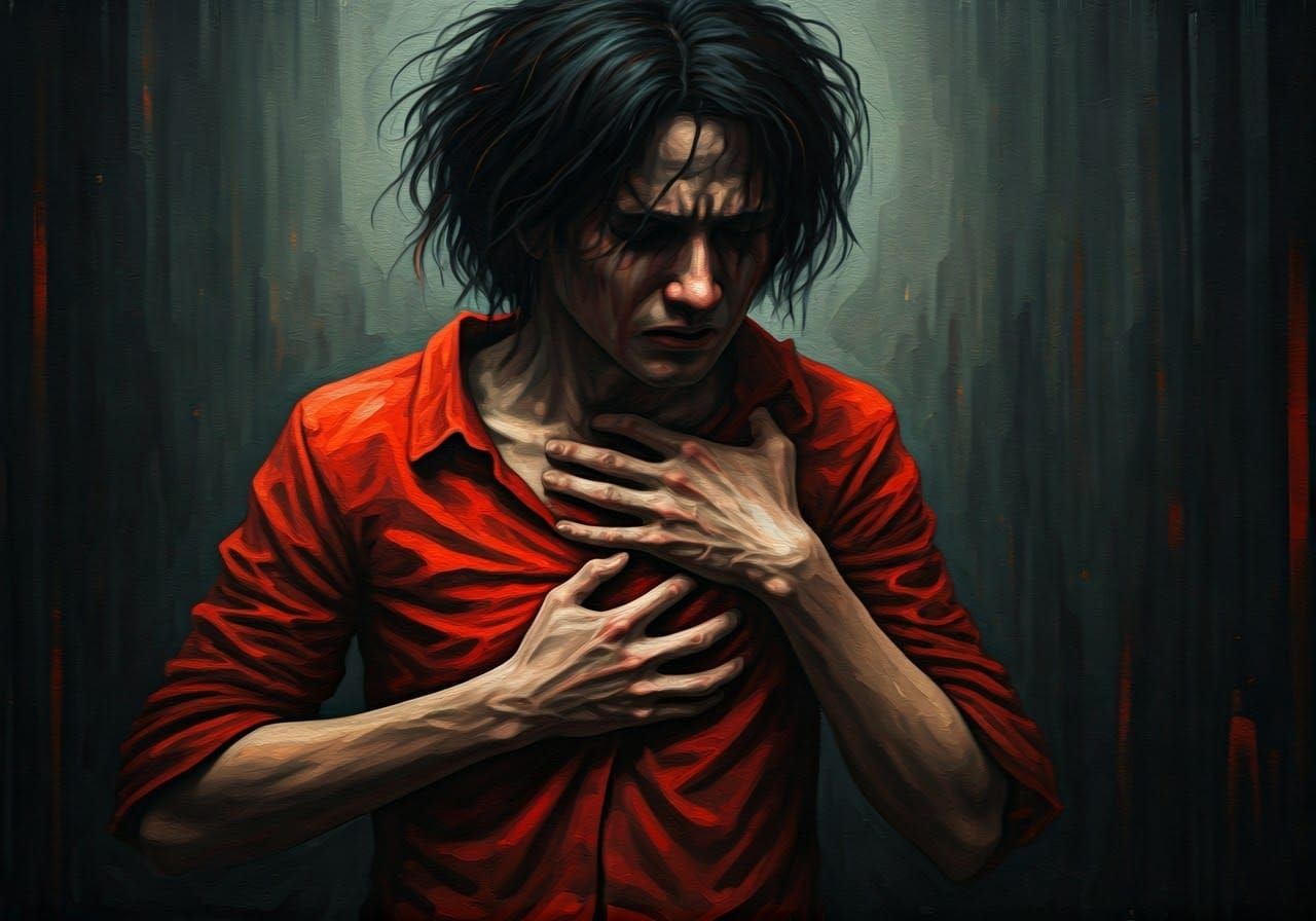 Figure in Anguish: An Expressionist Interpretation