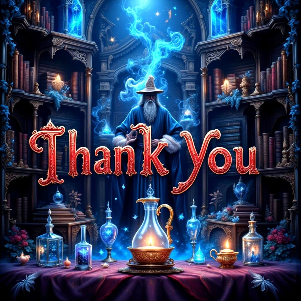 WIZARD's THANK YOU