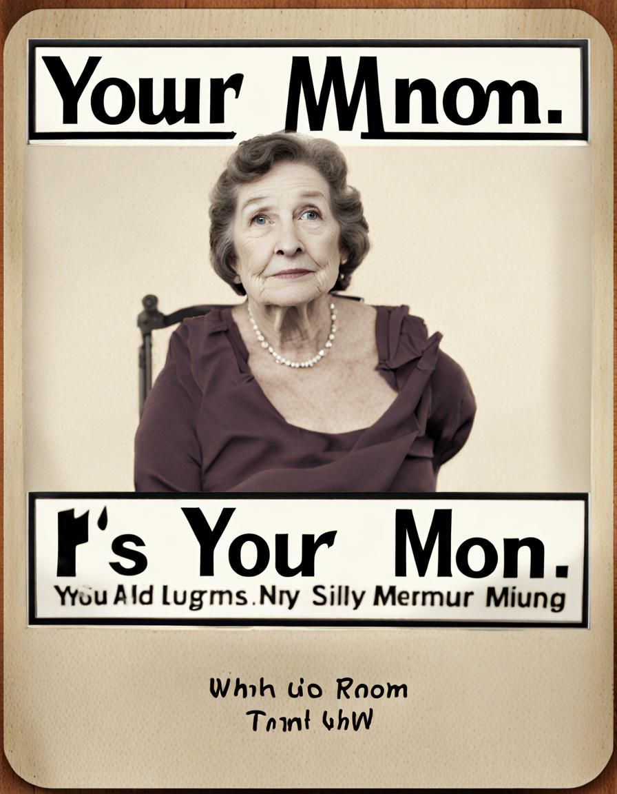 AI Generated Image of Your Mom