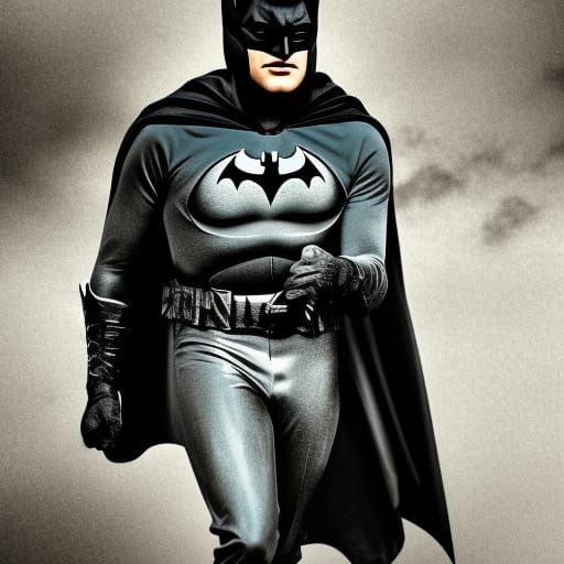 Elvis as Batman: Hyperrealistic Cinematic Portrait