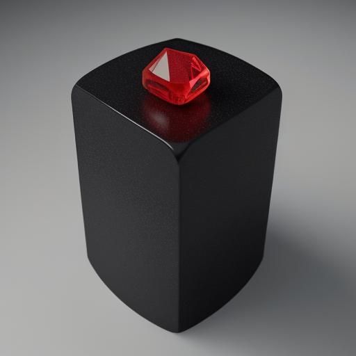 Red Gummy Bear: Anime Art in 8k Resolution