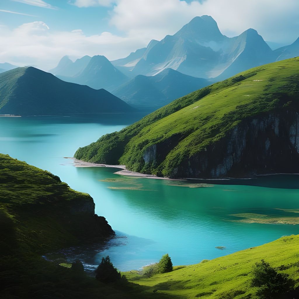 AI Generated Landscape Image