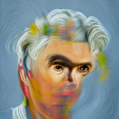 David Byrne Portrait
