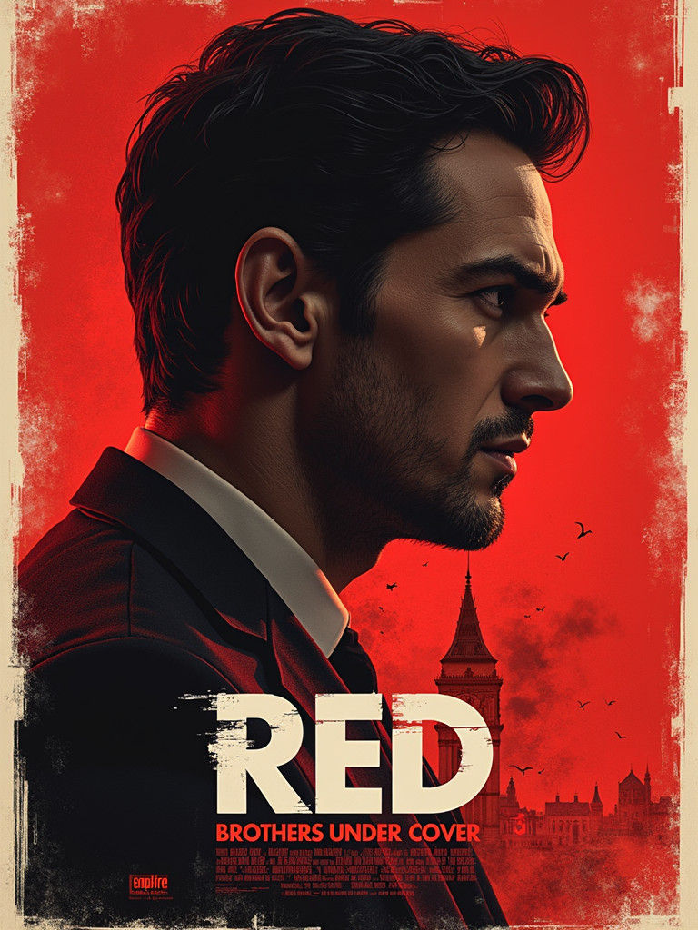 Red 3 Film Review: Magazine Spread in Dramatic Style