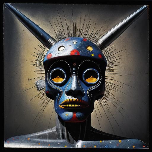 Hyperrealistic Robot with Intricate Details