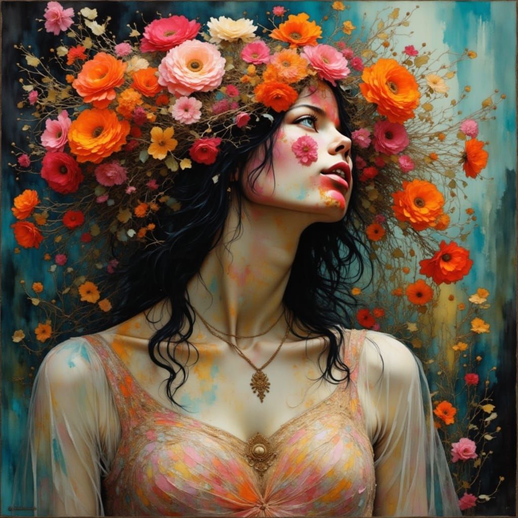 Dreamy Day of the Dead Bride