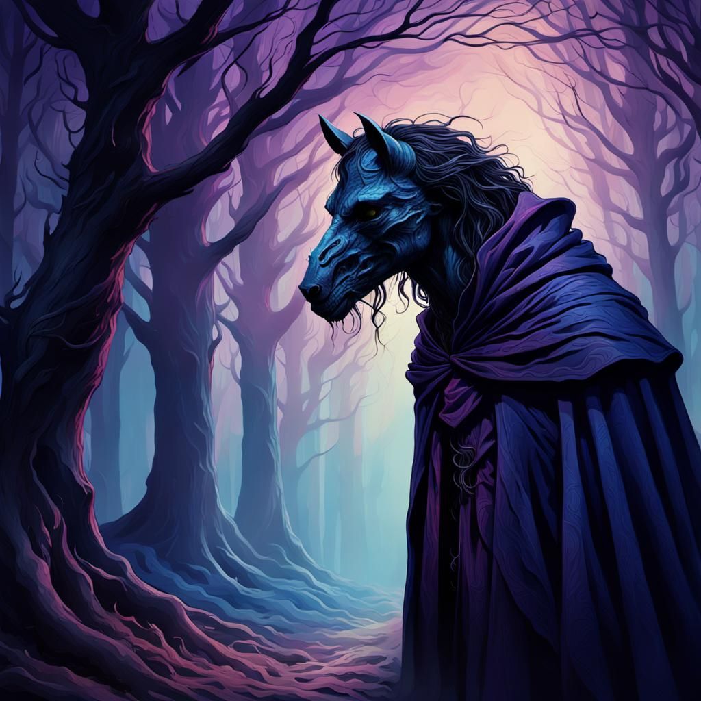 Figure in Shadows, Echoes of a Fading Presence