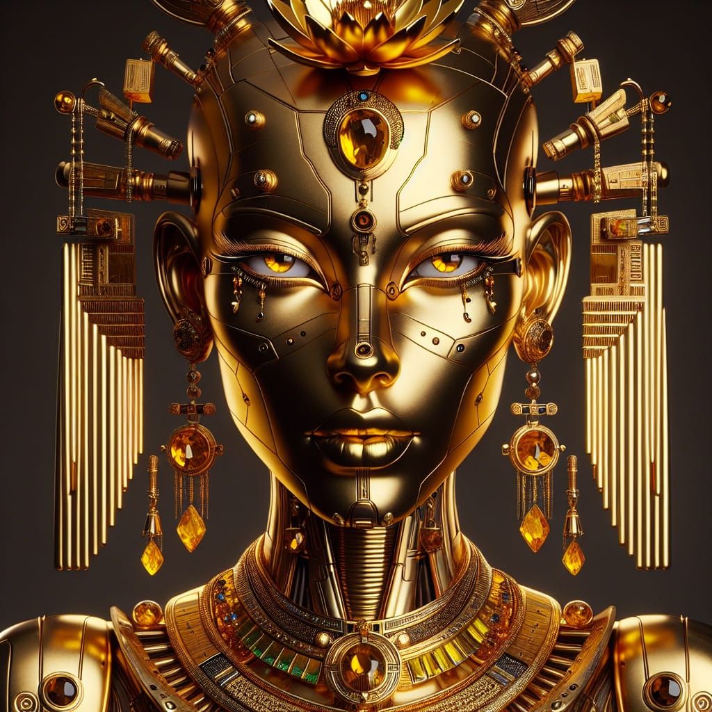Golden Cyborg #447