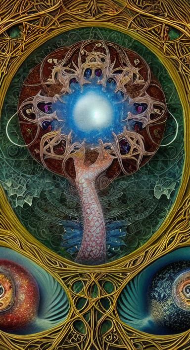 Mystic Amoeba Hybrid in Space Fairytale