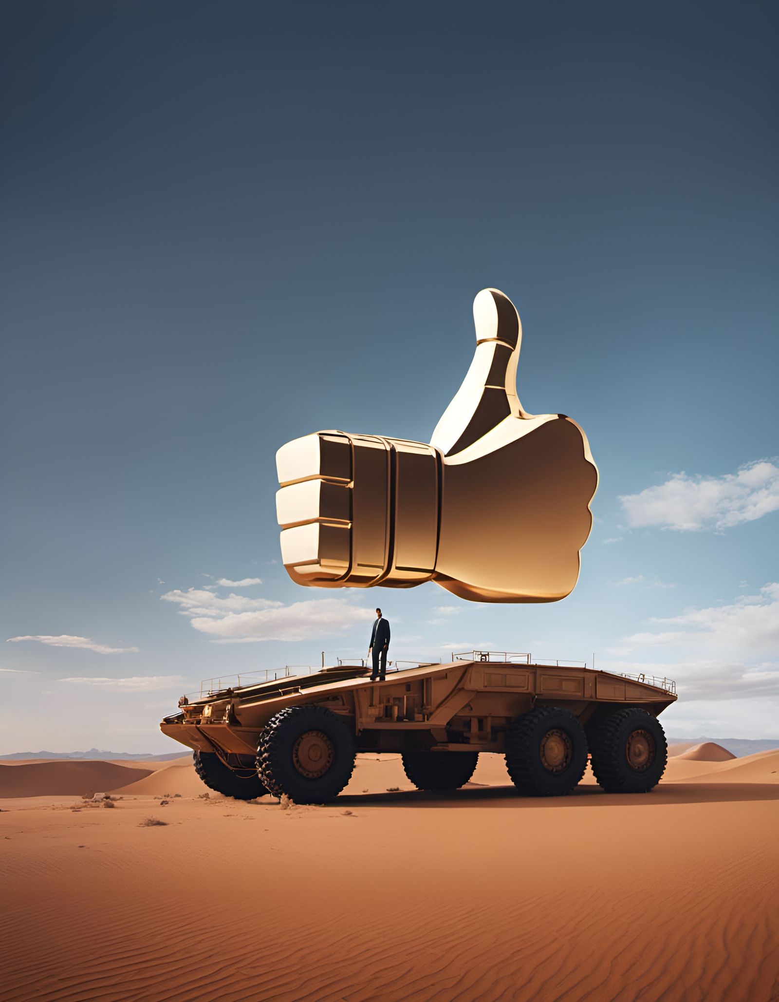 Desert Series: Thumbs Up 👍