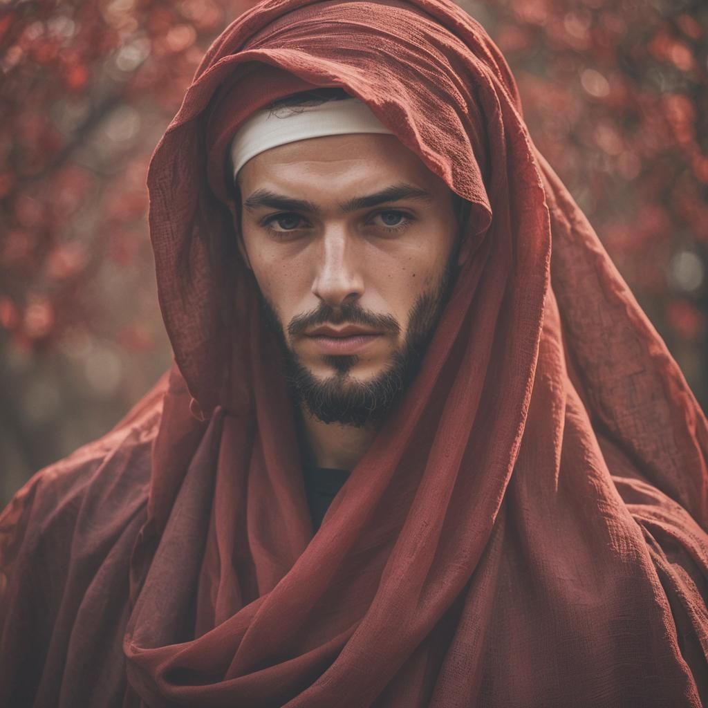 Men in Headscarves and Veils: Professional Photography