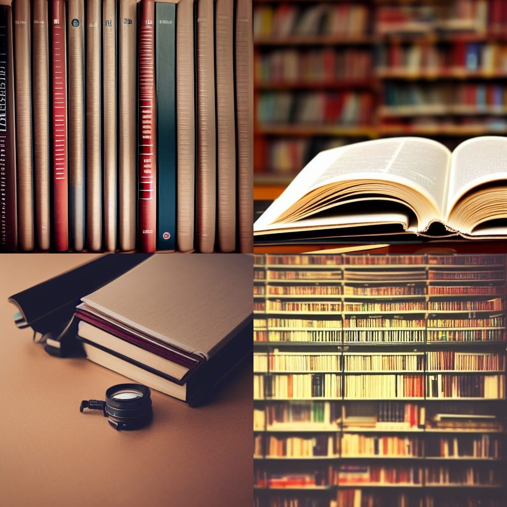 Endless Impossible Library in Professional Photography Style