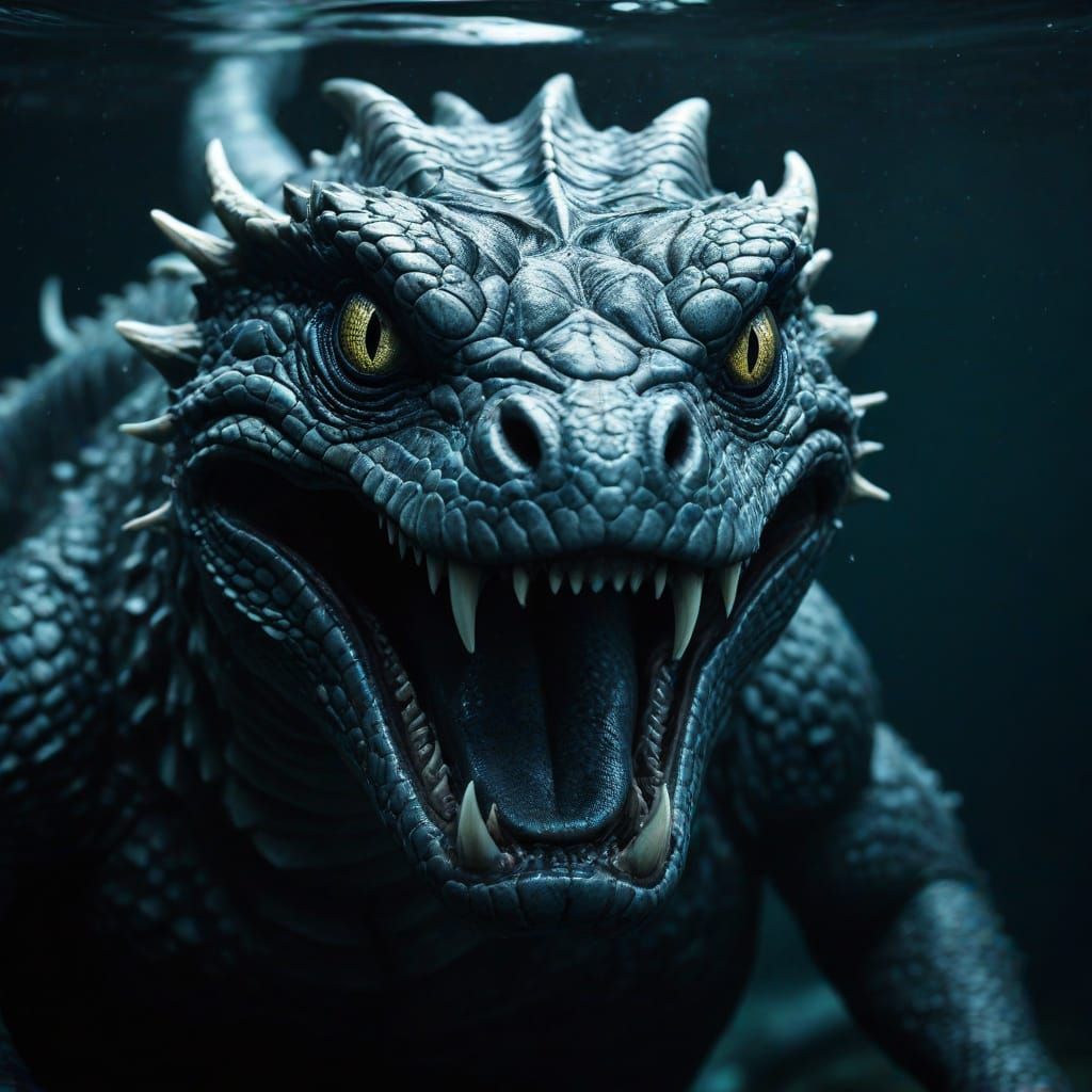 Evil Jormungandr Stares from the Abyss: Cinematic Horror