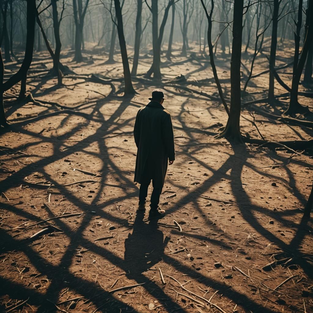 Cinematic Still Life: Time and Shadow in Film Grain