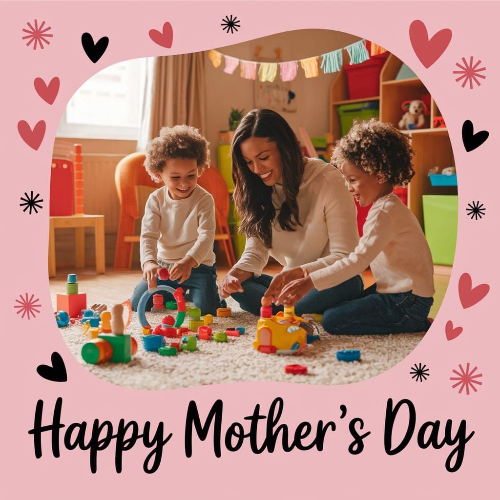 Cozy Mother's Day Moment with Loving Family