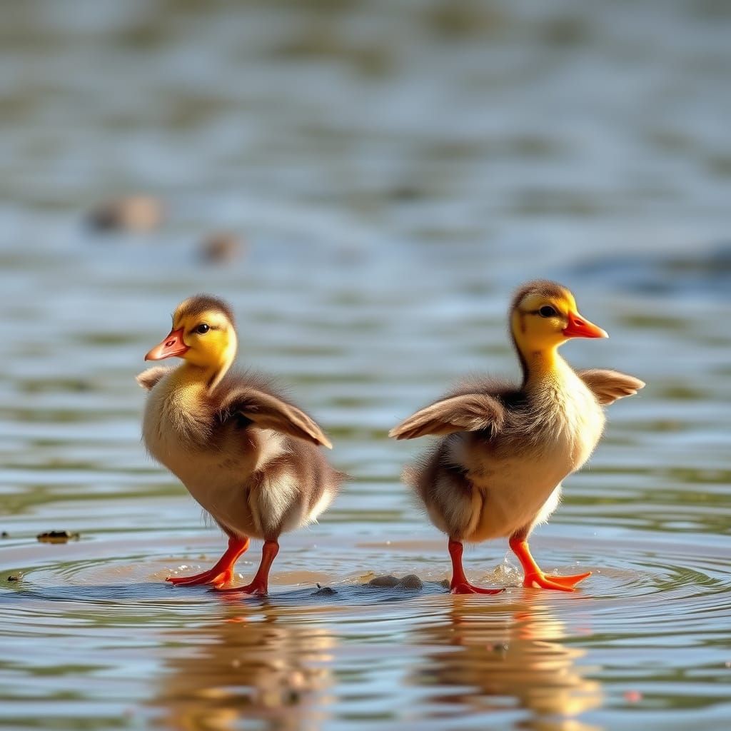 Dancing Ducklings Generated by AI