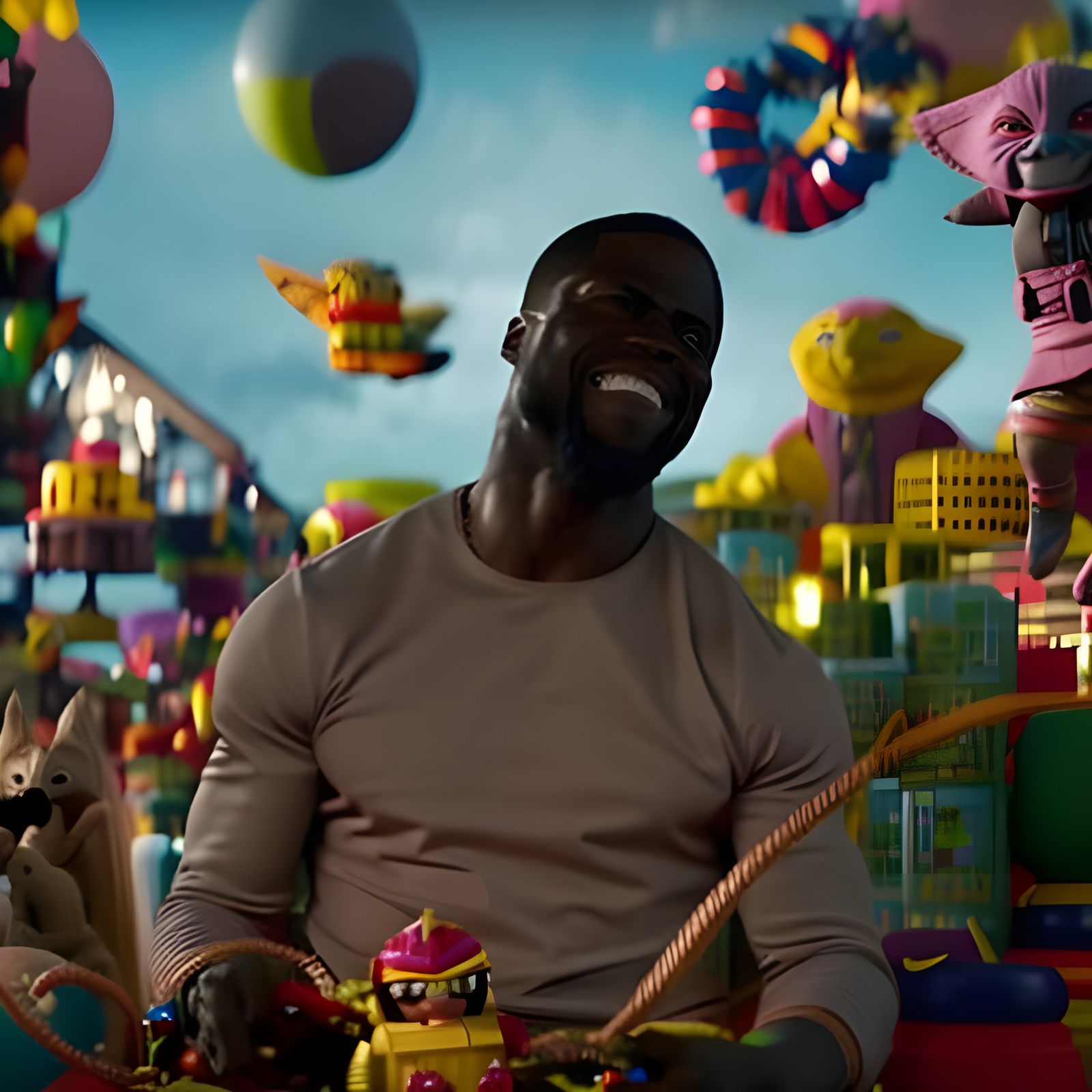 Never seen Kevin so happy.