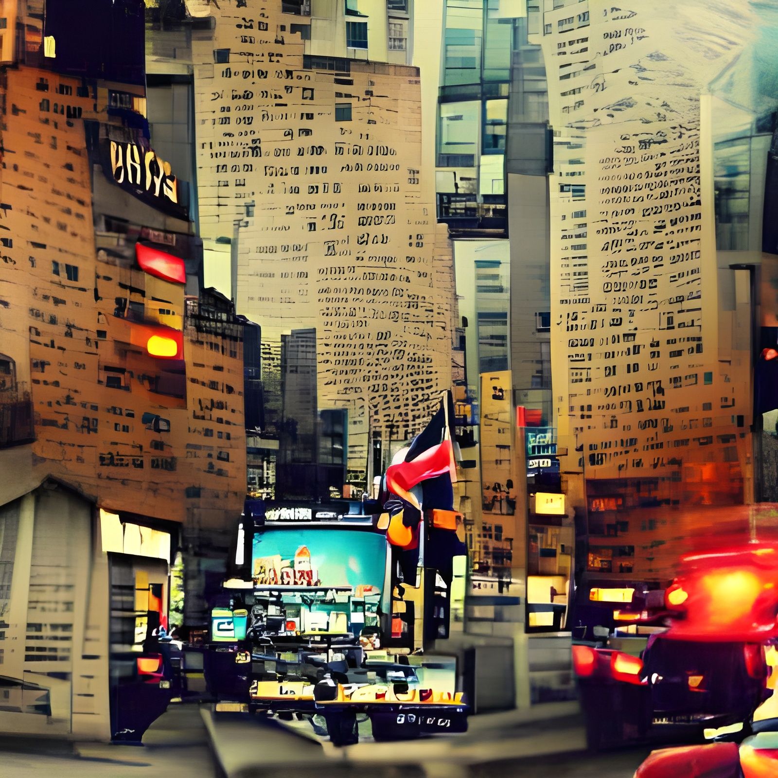 AI Generated Image of New York City