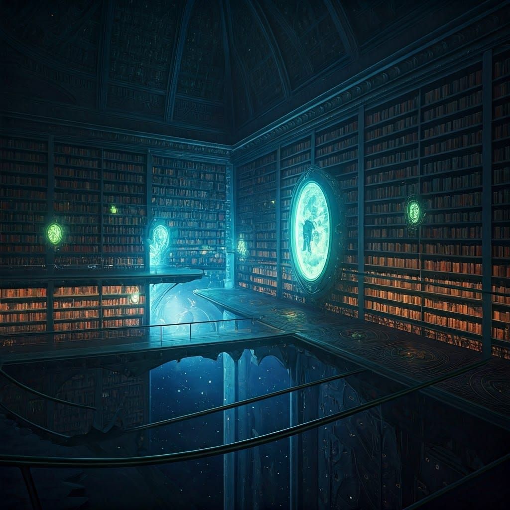 Cosmic Library in Space