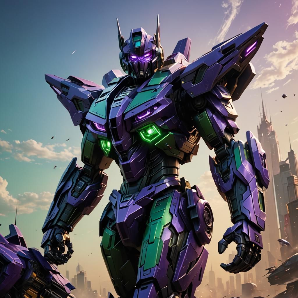 Slipstream Decepticon Jet in Artgerm Style