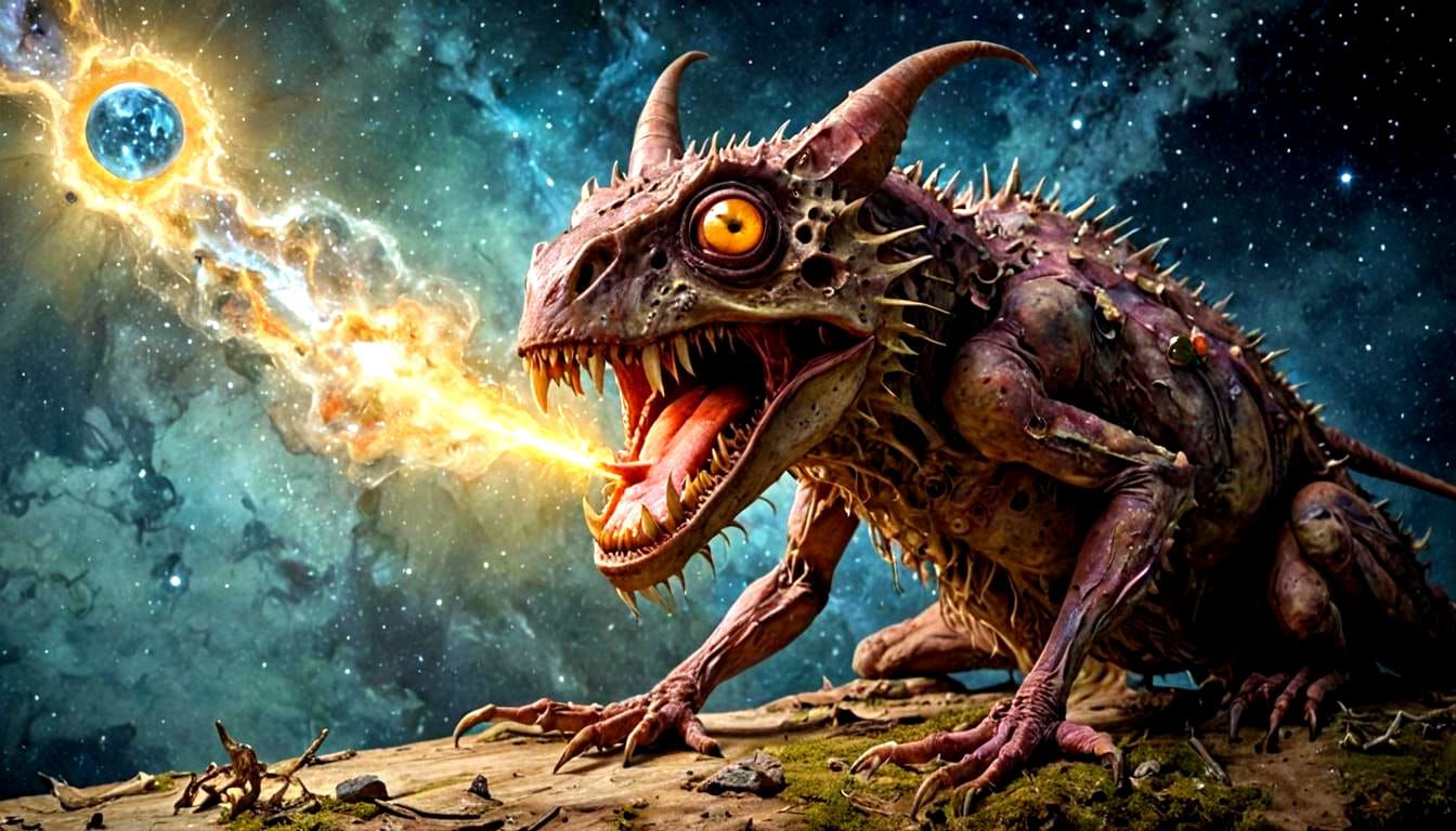 Cryptid Creates a Planet in Cosmic Vision