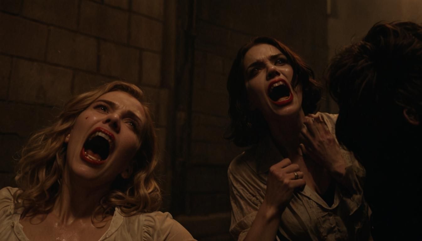 Vampires Hissing in Dark Alley: Film Noir Style