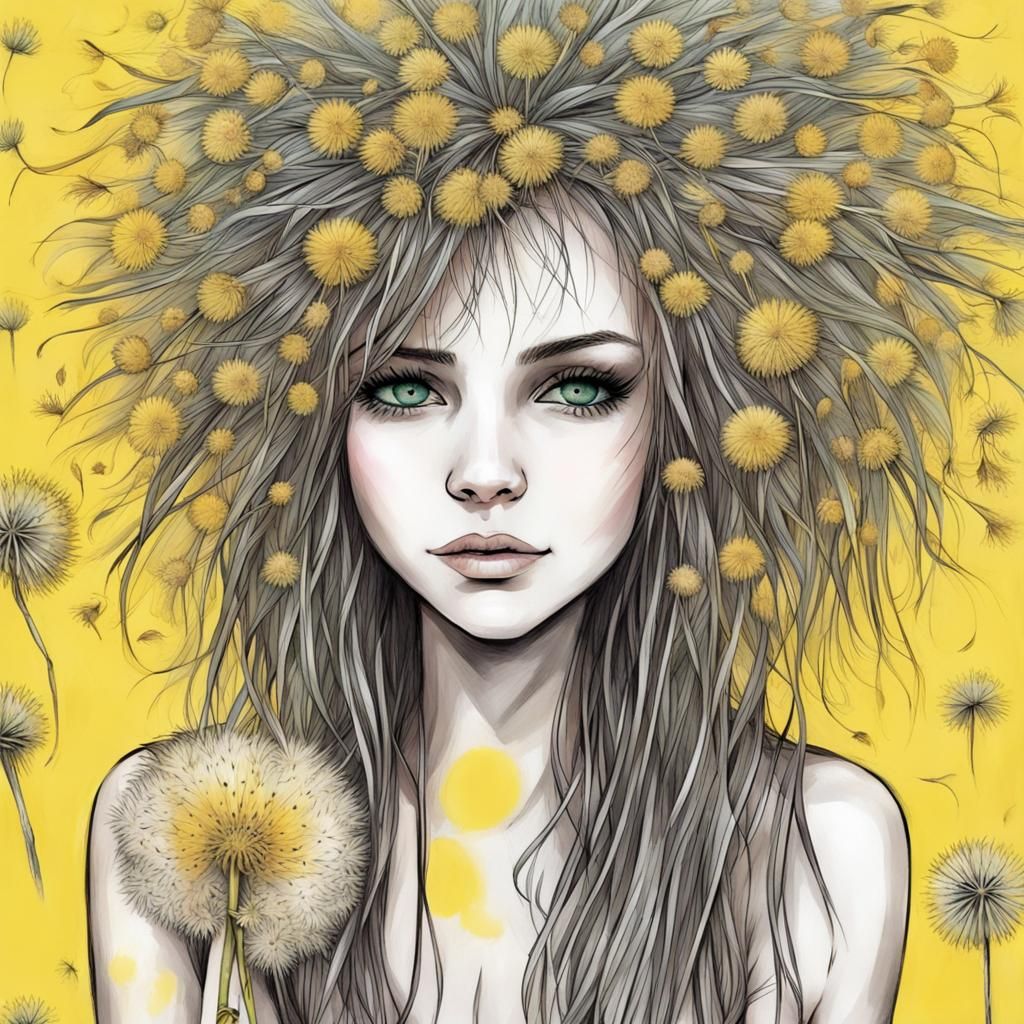 Happy Punk Girl Expressing Authentic Self