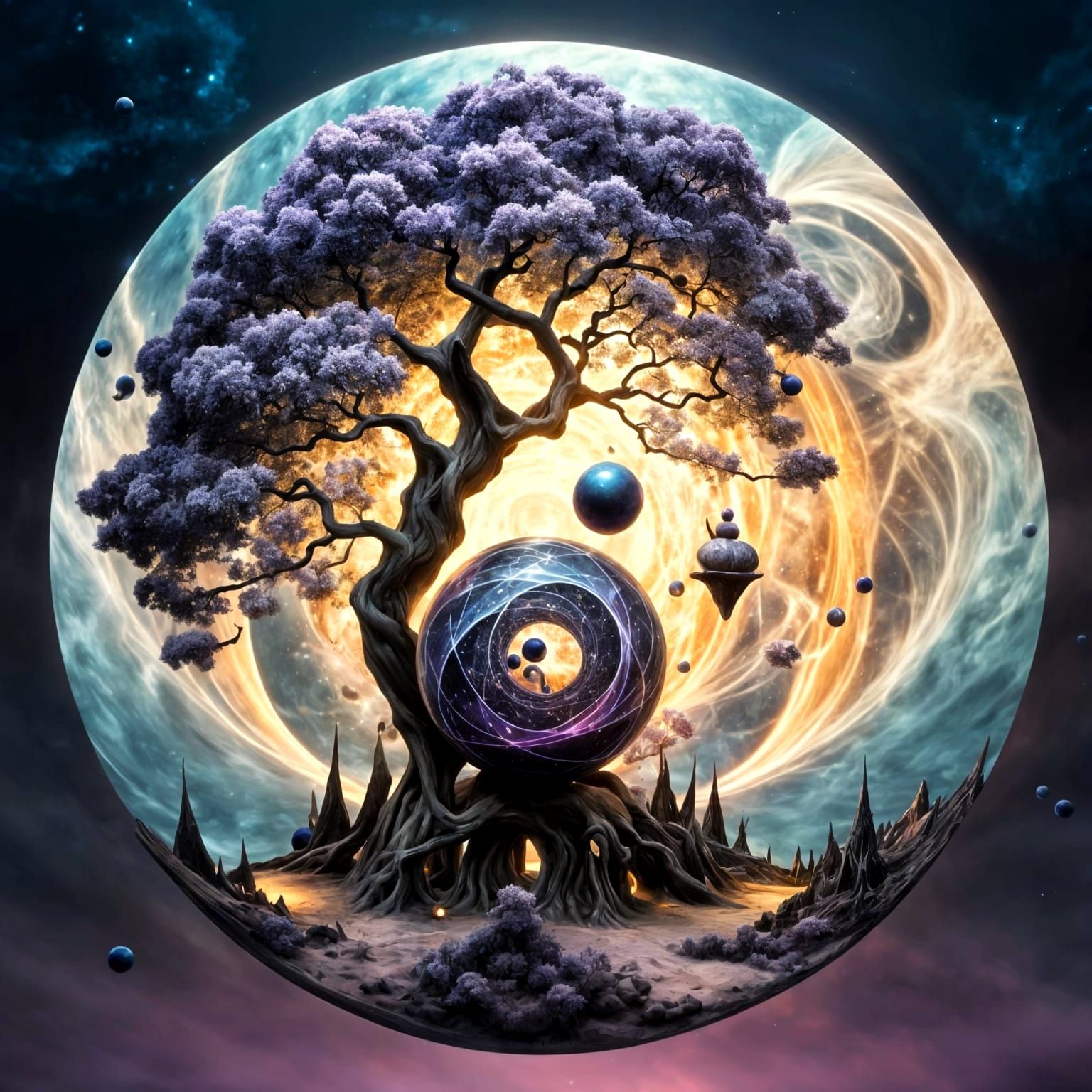 Cosmic Umbrahedron: Metaphysical Geometry in Shadow