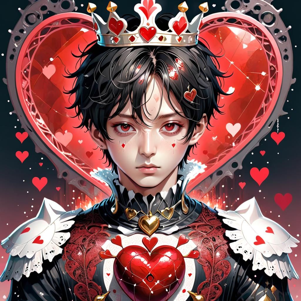 Jungkook as King of Hearts