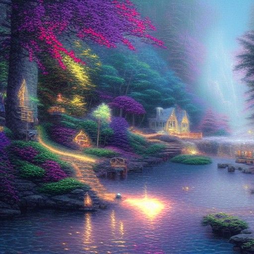 Ethereal Maiden Voyage in Luminist Style