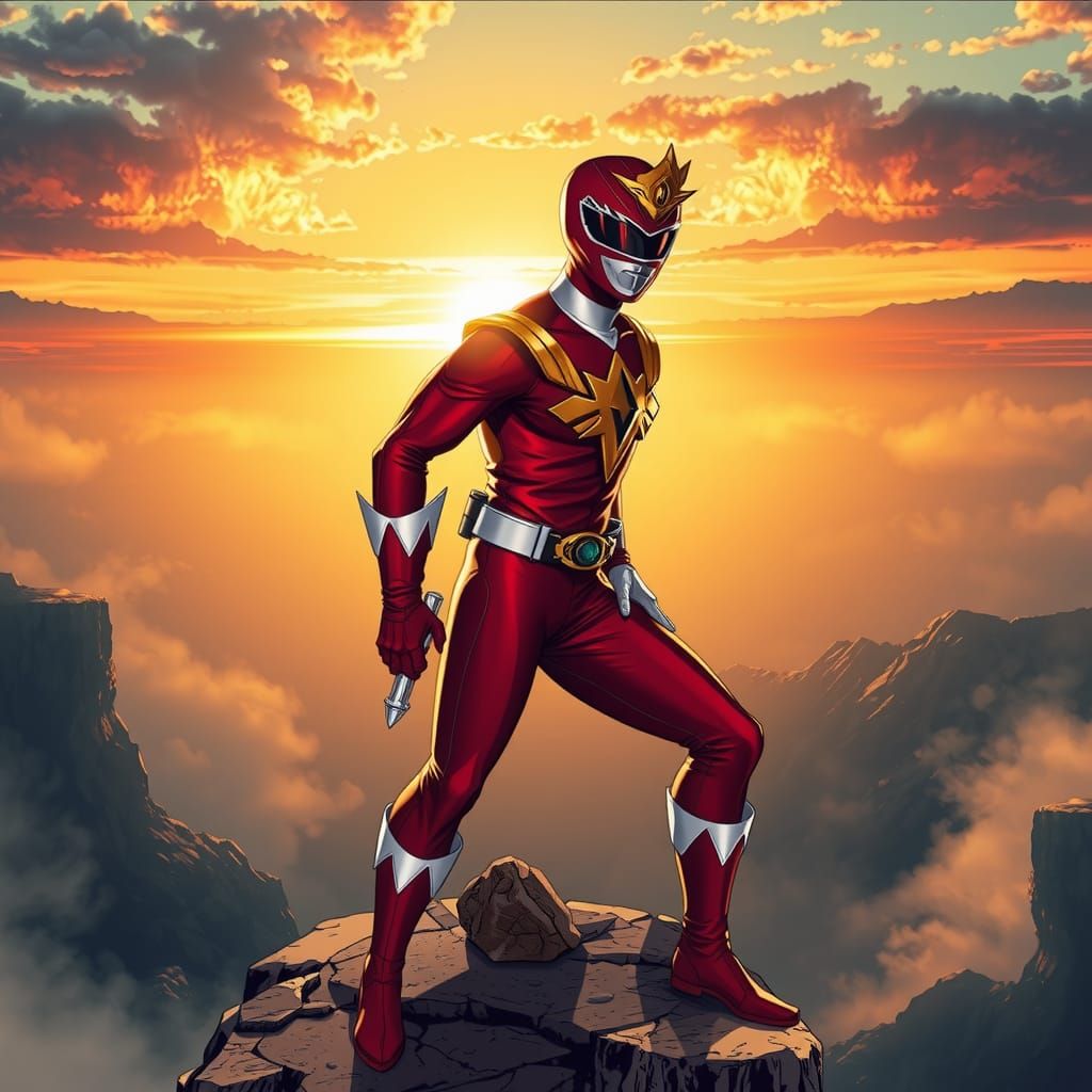 Red Falcon Power Ranger