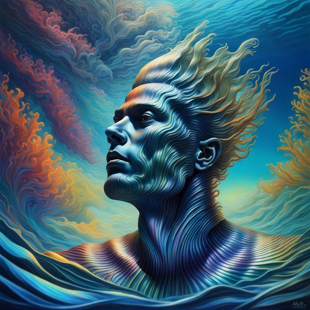 The King from underneath the sea