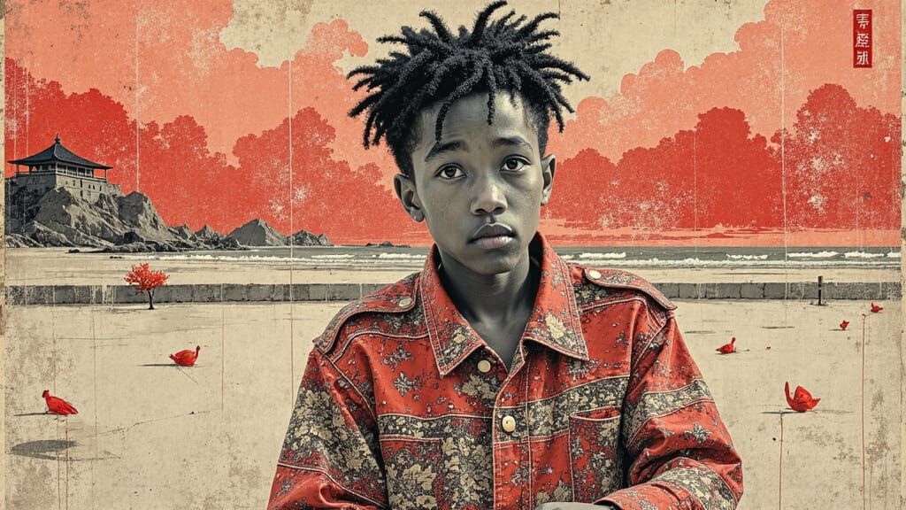 Leon Portrait in Cleon Peterson Style