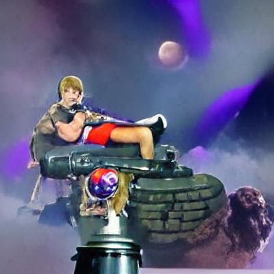 He-Man Parody: Pop Star Knee Riding Cannon