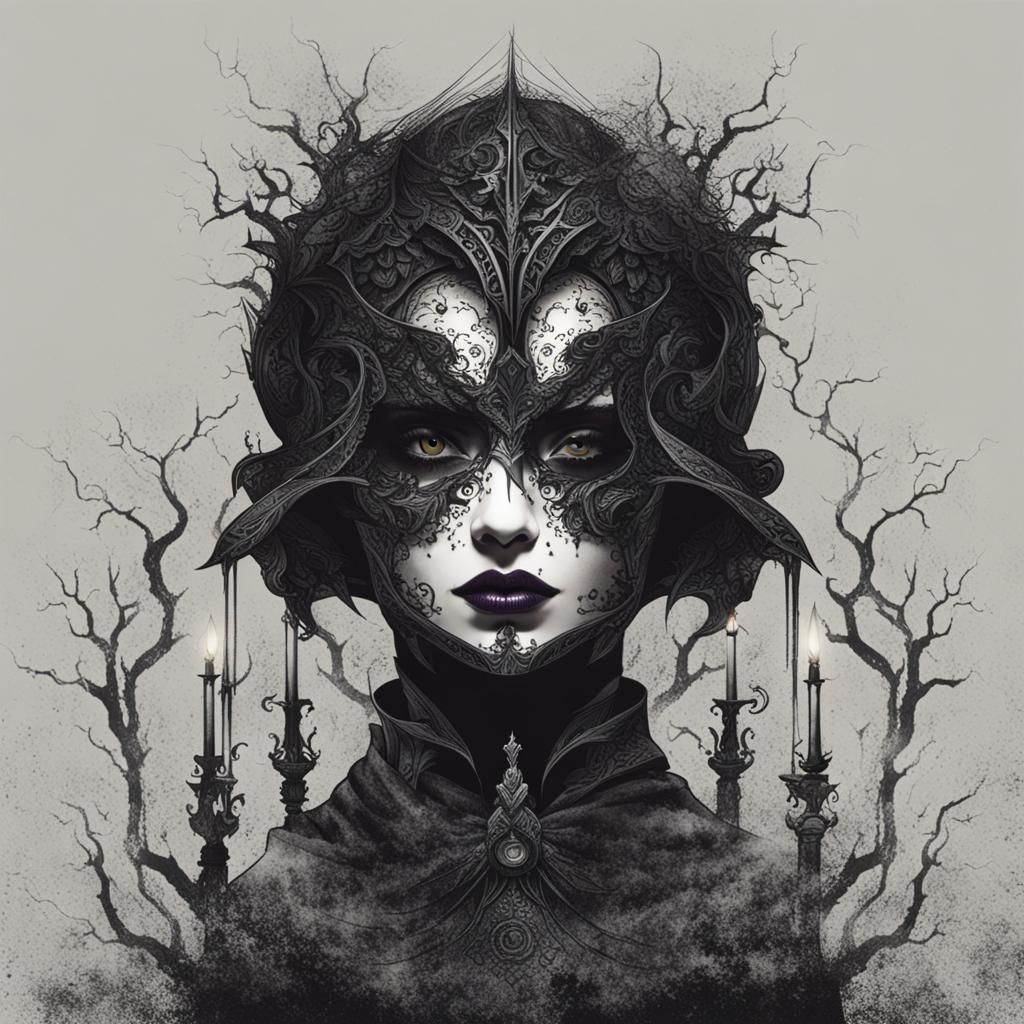 Mysterious Lady of the Dark