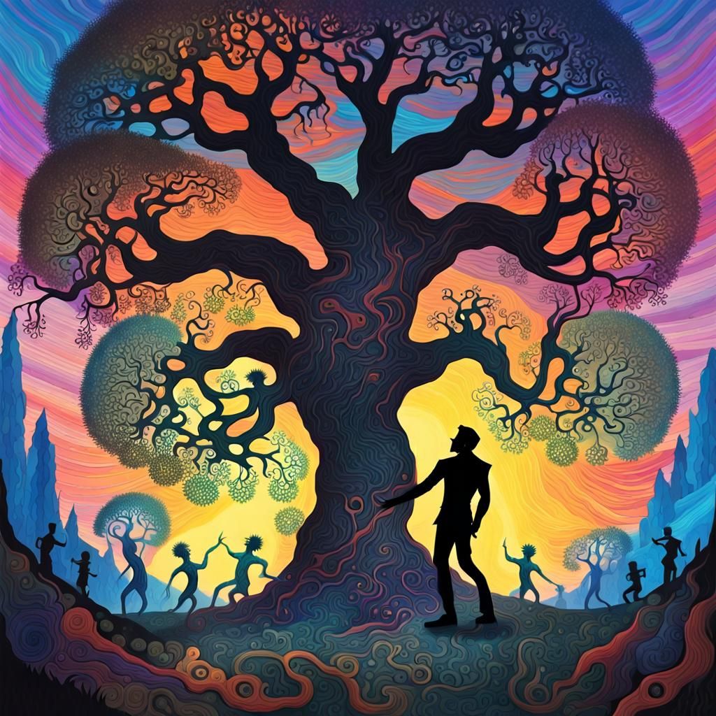 Psychedelic Silhouette: A Tribute to Aaron Douglas