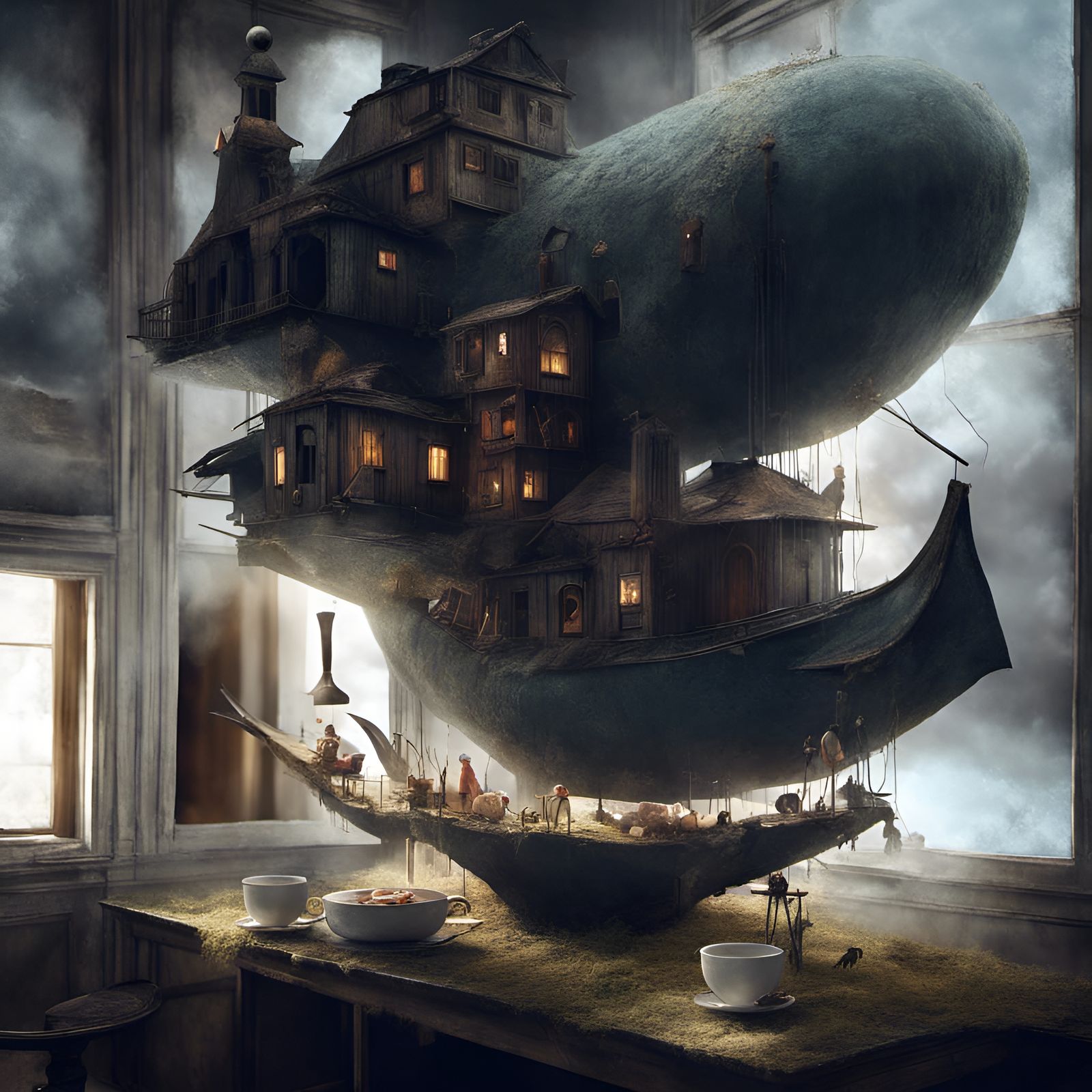 Magical Biological Forms with Prismatic Particles