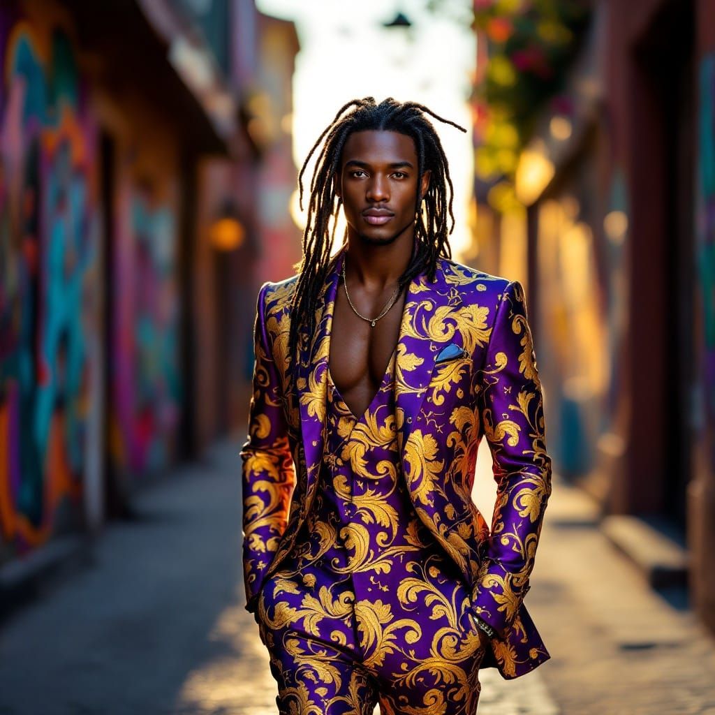 Avant-Garde Fashion Model 241111C