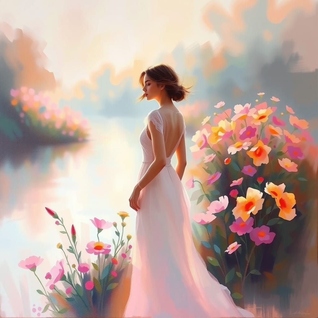 Dreamy Morning Serenity in Soft Focus