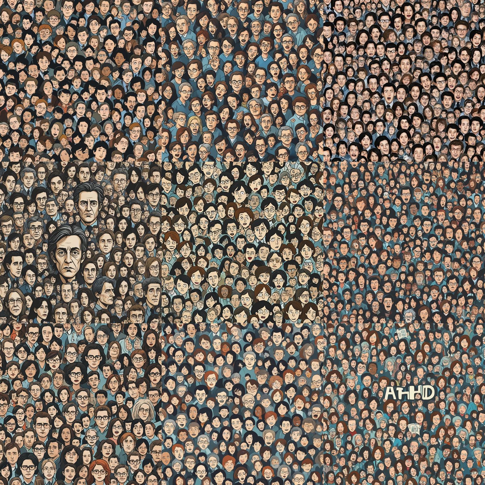 Conceptual Art: Visualizing Mental Health Conditions