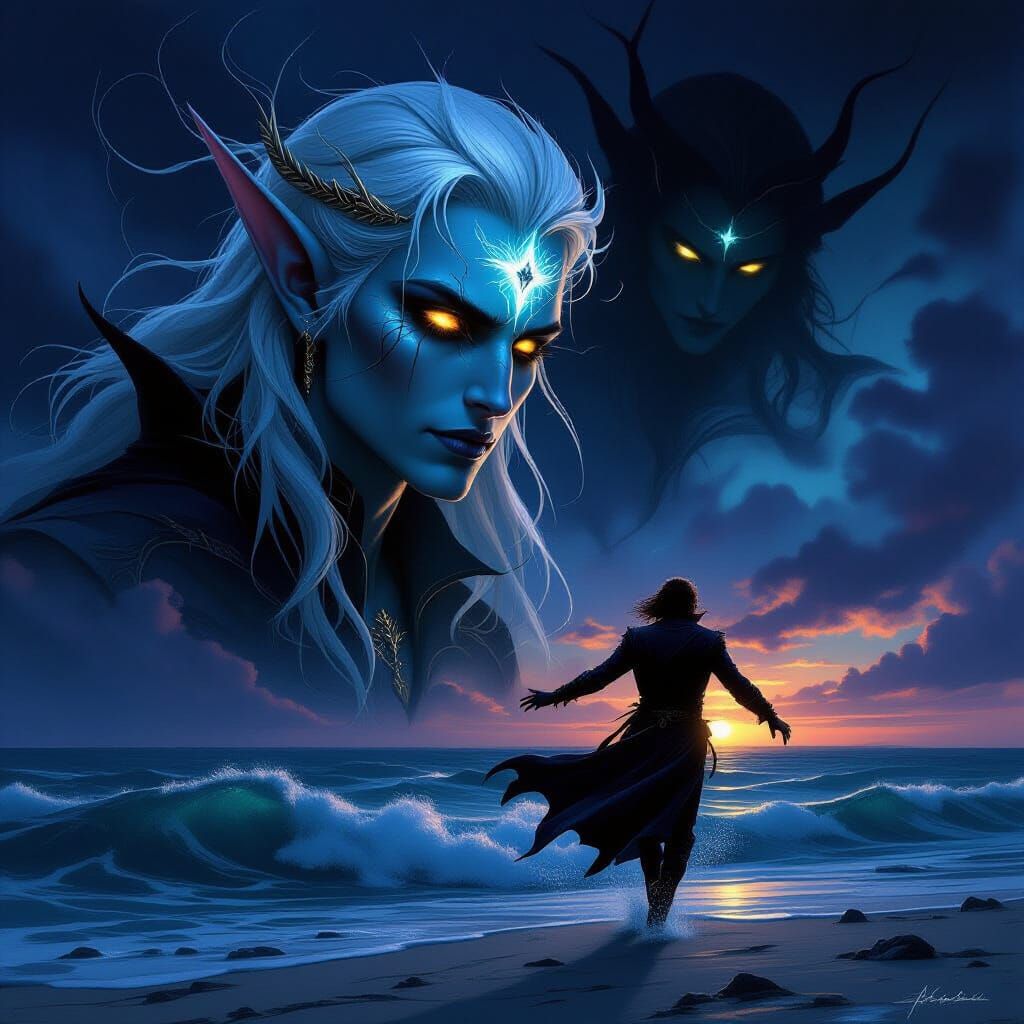 Fae Lord's Glamour Bond: A Mortal's Tormented Escape